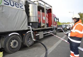 De la glace injectée pour nettoyer le réseau d'eau : l'Agglo